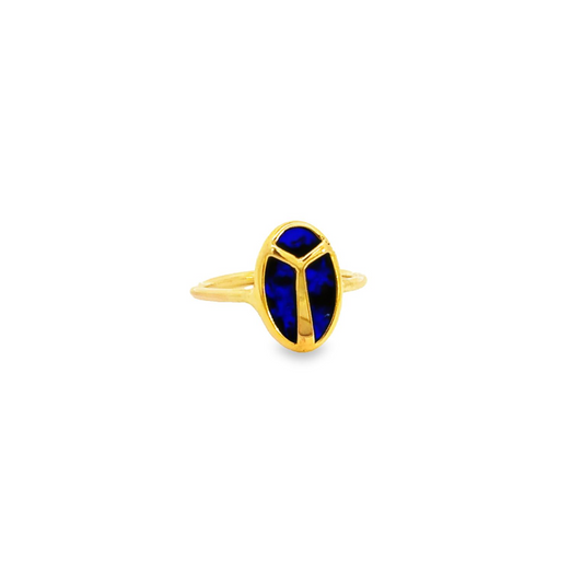 18K Opal Scarab
