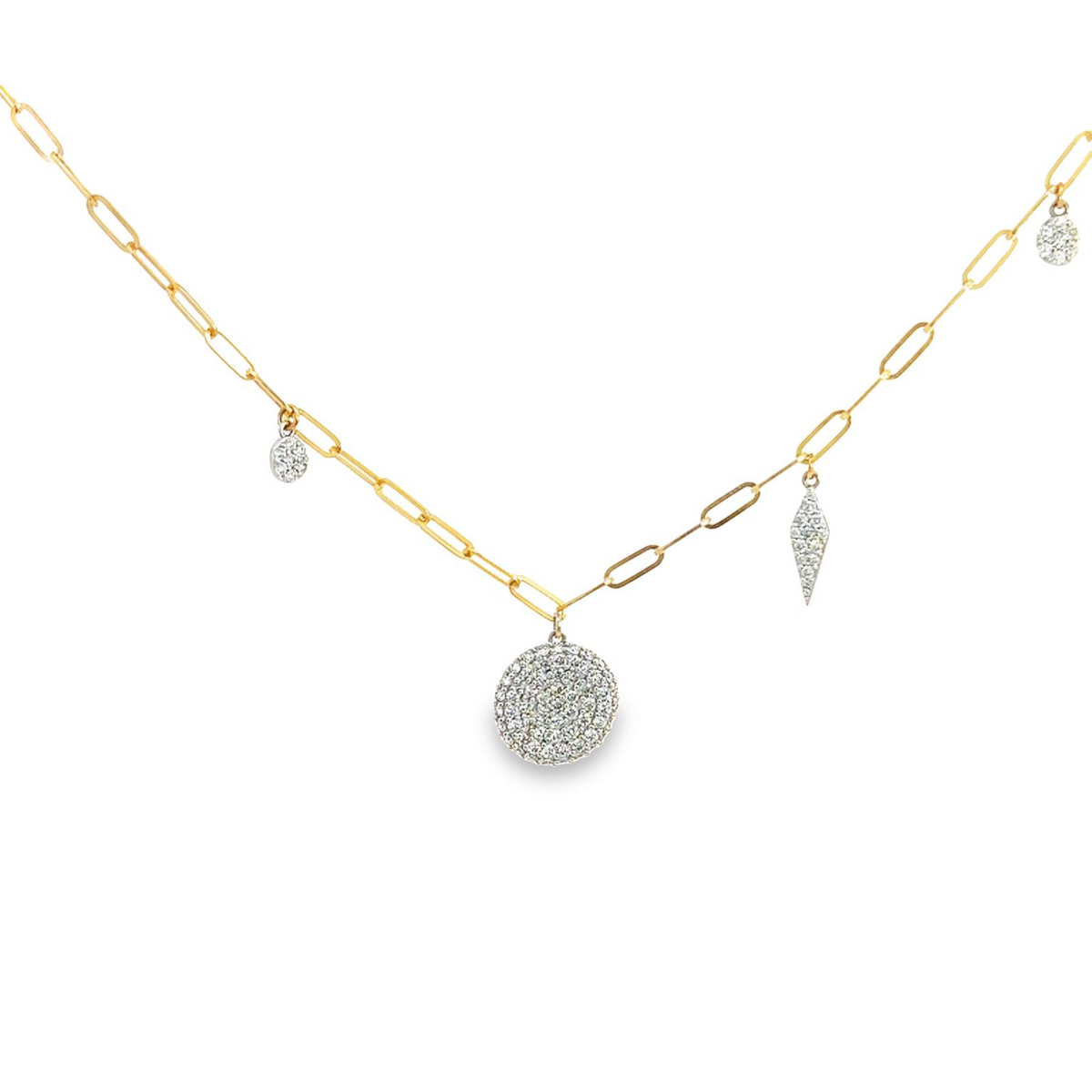 14K Multi Charm Chain