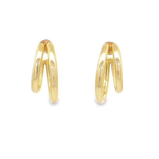 Thick Split Hoops