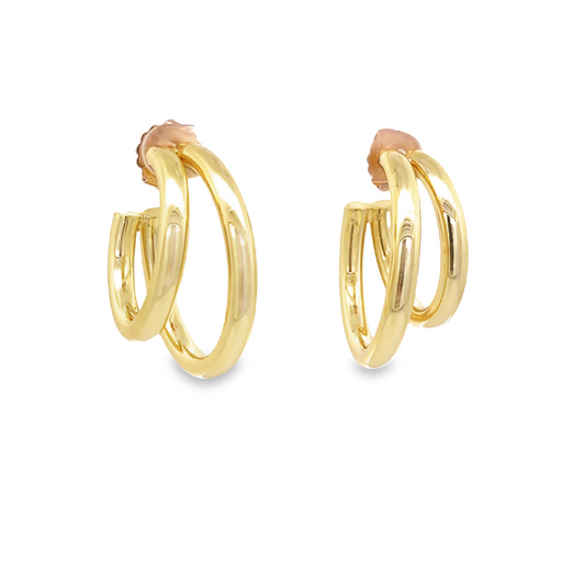 Thick Split Hoops