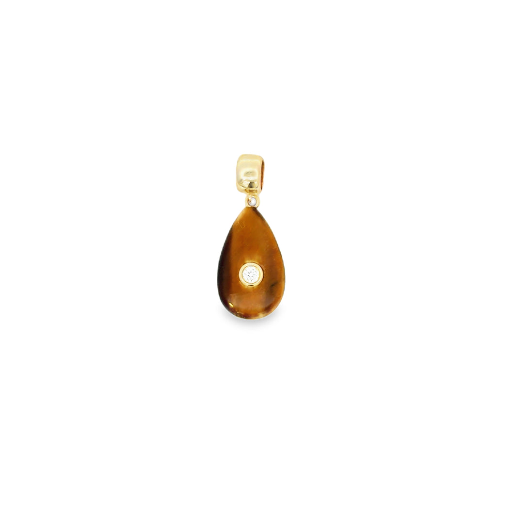 Tigers Eye Teardrop