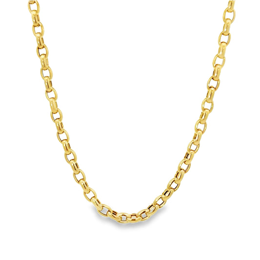 14K Oval Link Chain