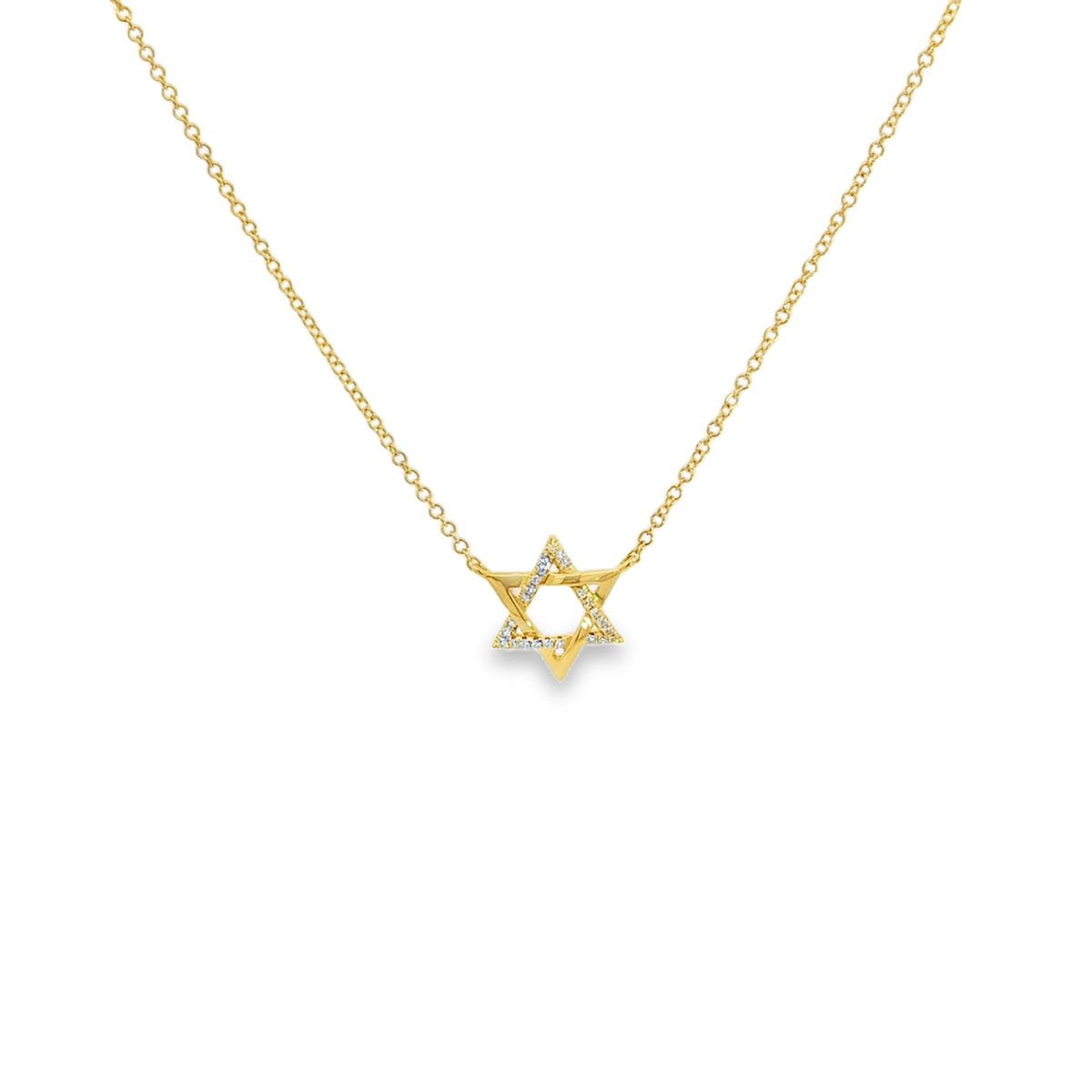 14K Dainty Star of David