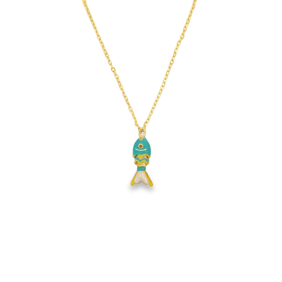 Enamel Fish