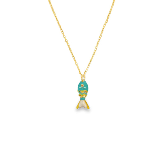 Enamel Fish