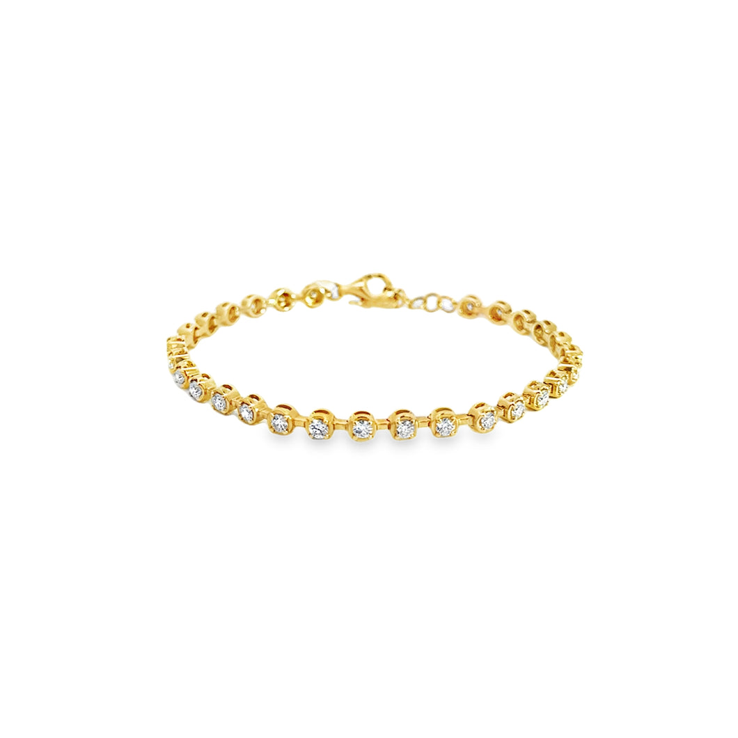 14K Prong Tennis