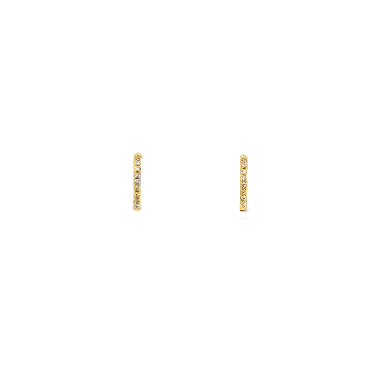 14K Huggies - 9mm