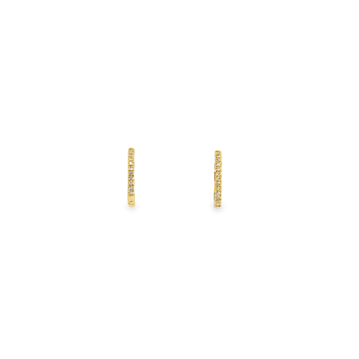 14K Huggies - 11mm