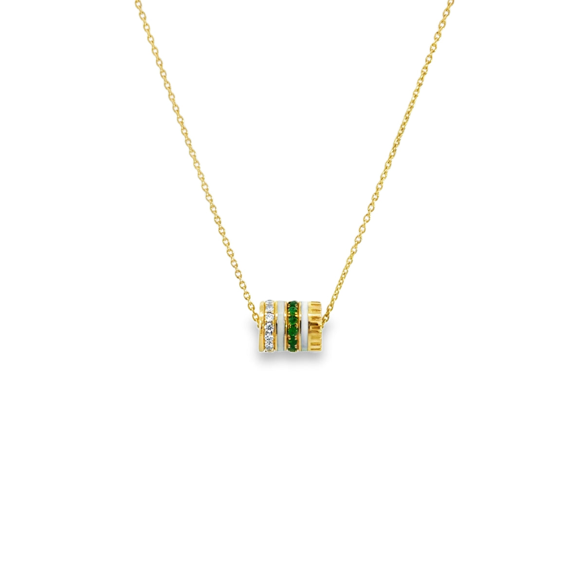14K Rondelle