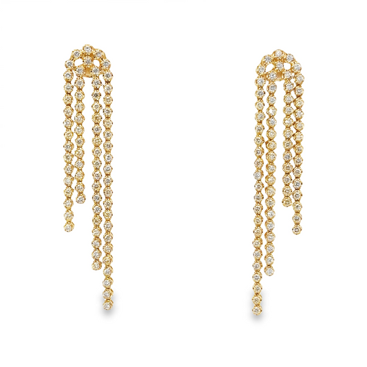 14K Diamond Waterfall