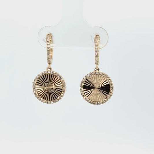 14K Fluted Discs