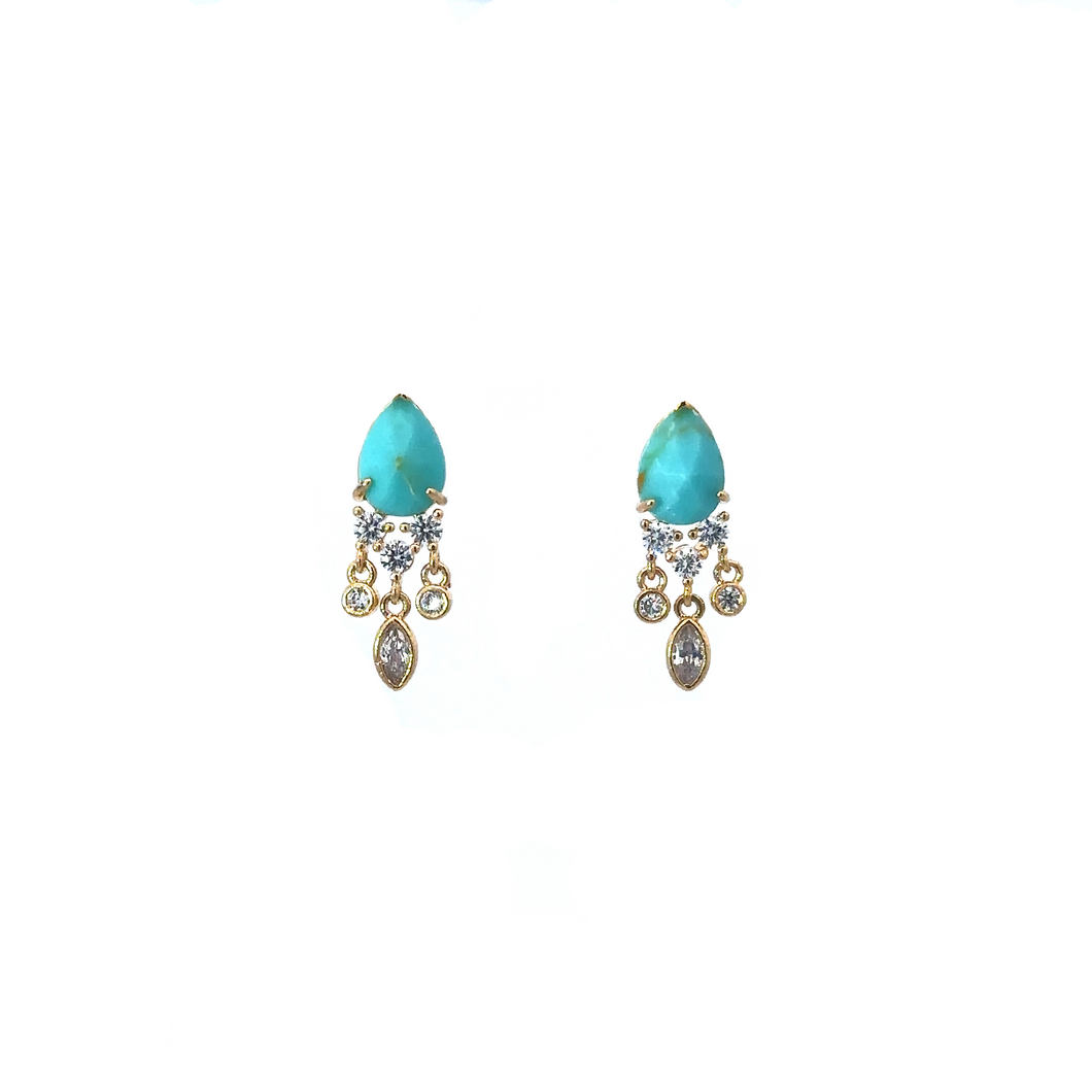 Small Turquoise Studs