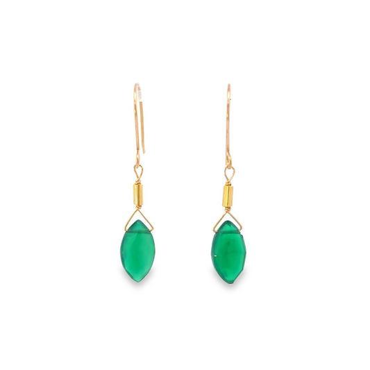 Green Onyx Drop