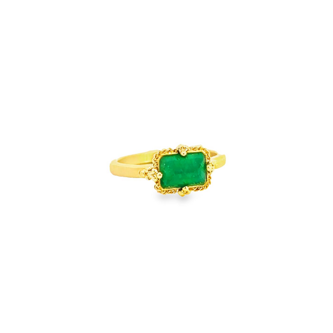 18K Emerald