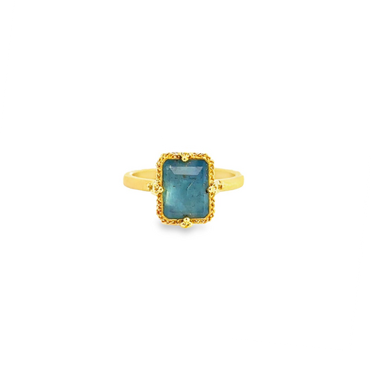 18K Aquamarine