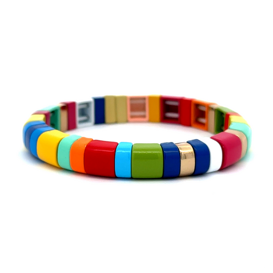 Rounded Alloy Bracelet