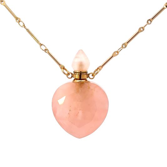 Rose Quartz Potion Bottle