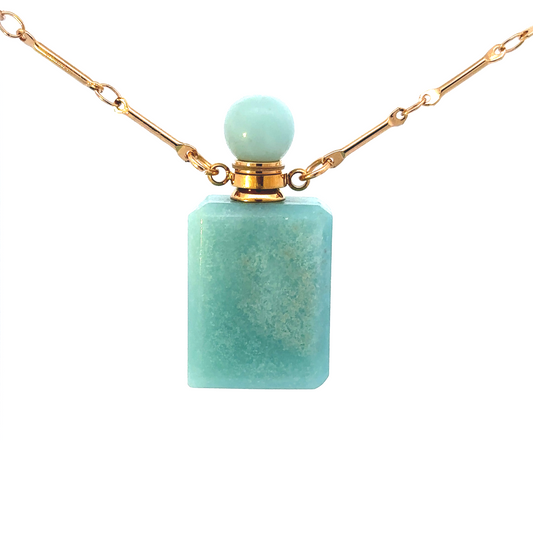 Amazonite Potion Bottle