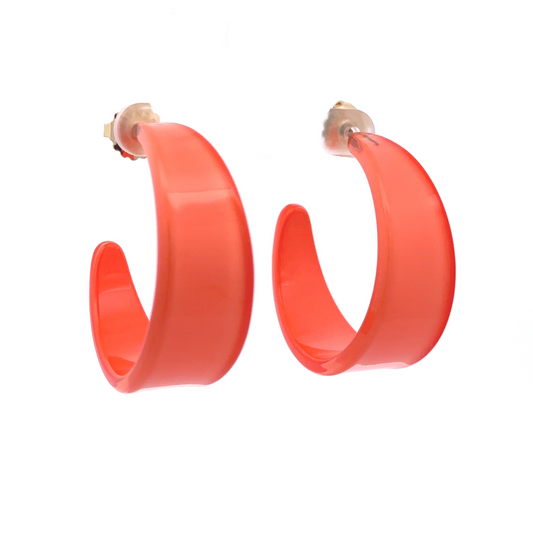 Orange Resin Hoop
