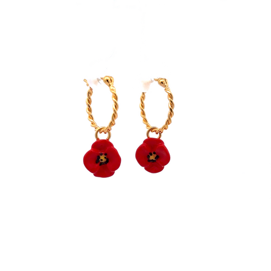 Poppy Hoops