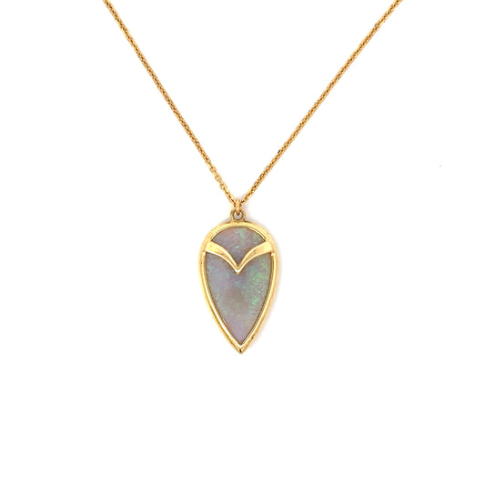 18K Opal Drop